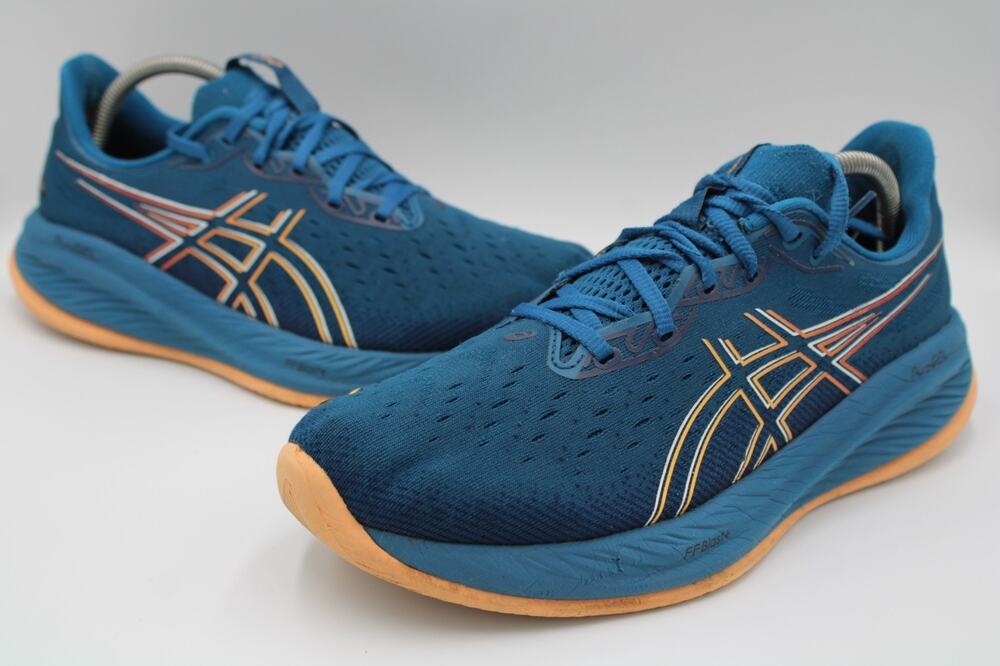 Size 9.5 - ASICS Gel-Cumulus 26Rich Navy Faded Orange - 1011B792-403